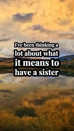 To my sister 