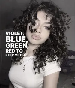 Violet, Blue, Green