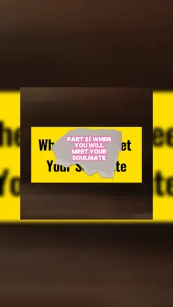Part 2| When you wil