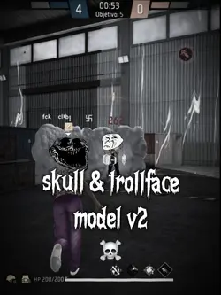 skull & trollface v2