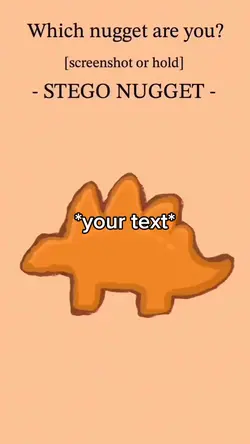 Dino nuggets 