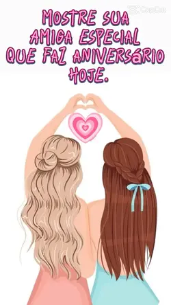 parabéns Amiga 