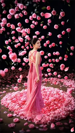Petal rain