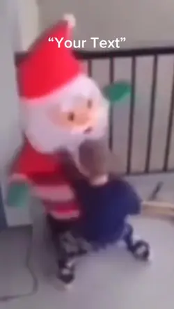 Punching Santa 😳
