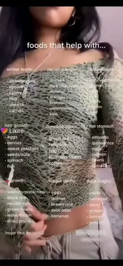 Foods that help wit