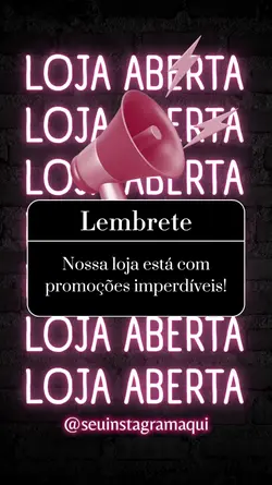 Loja aberta 