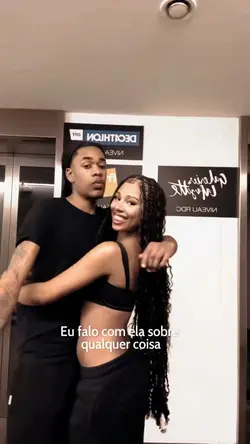 Eu falo com ela ….