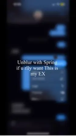 Unblur wit spring