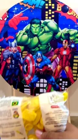 Decoração vingadores