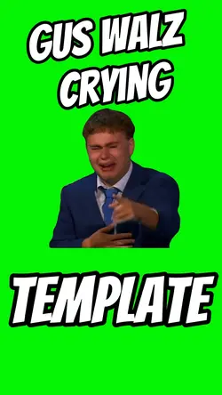 Gus Walz Crying