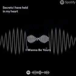 I wanna be yours 