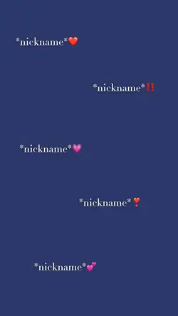 nicknames>>>