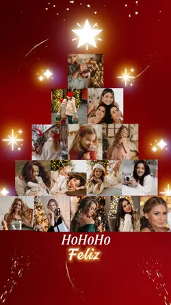 Colagem Arvore Natal