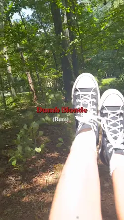  < Dumb Blonde >