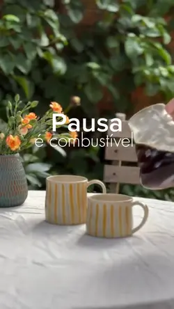 Pausa é combustível 