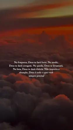 Deus te fará forte