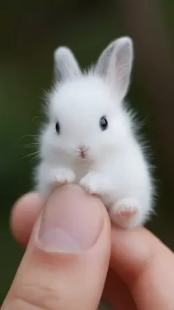 Cute tiny ai rabbit