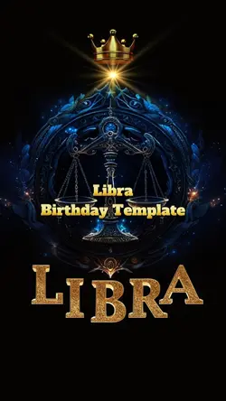 Libra B-Day Template