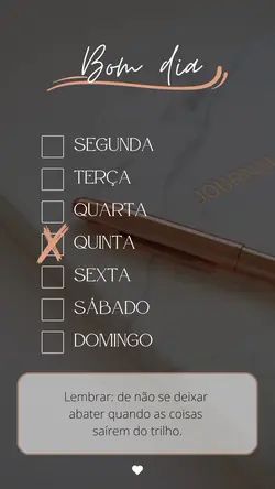 semana abençoada