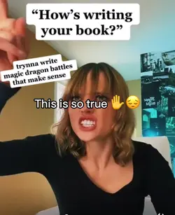 POV: Writing a book🥰