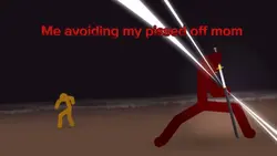 Avoid angry mother