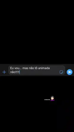 não tô animada 