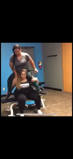 2 friends falling
