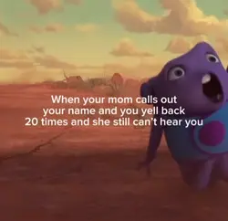 When your mom call u