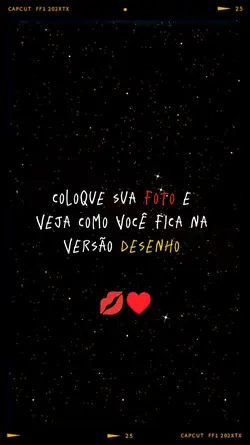 Foto versão desenho