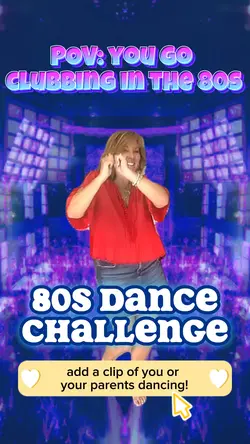 80s dance challenge 
