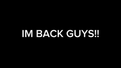 im back