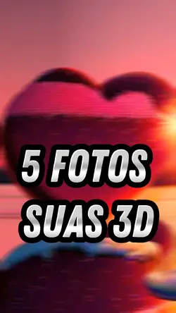 Suas fotos 3D