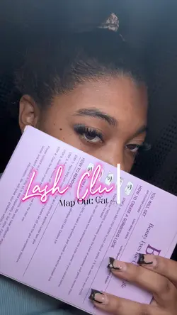 Cluster Lash Map✨💓