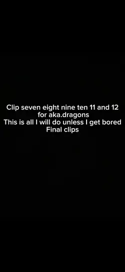 Final clips