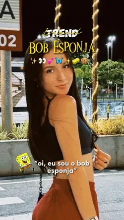 Bob esponja trend 💕