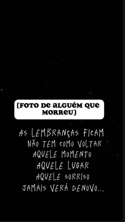 Descanse em paz.