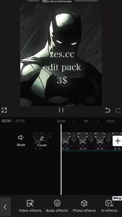 Edit pack