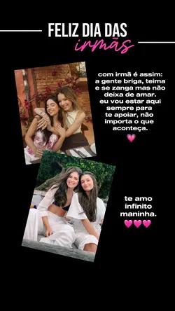 feliz dia, Irmã