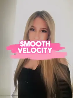 Smooth velocity edit