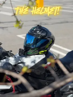 It’s just a helmet