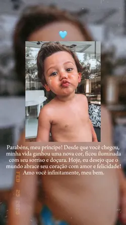 Parabéns filho