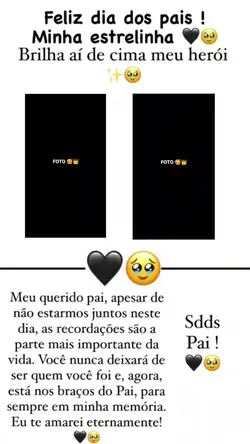 Feliz dia dos pais 