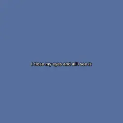 All I see is you