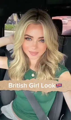 British girl look