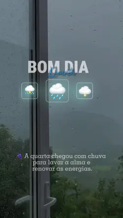 Bom dia Com Chuva
