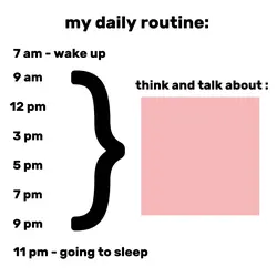 my daily routine 😍