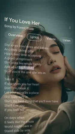 If You Love Her 