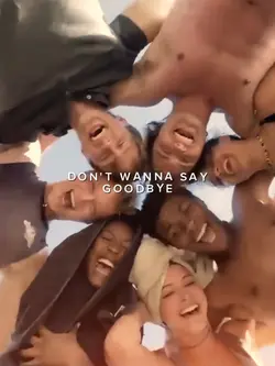 don't wanna say good
