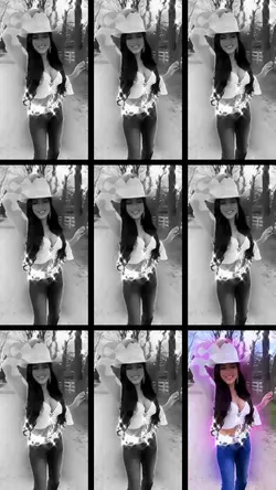 Bw to color photos