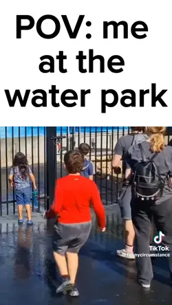 Water park meme 